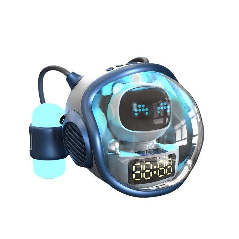 AI Voice Dialogue Bluetooth Speaker - Rhythm Ambience Light Subwoofer