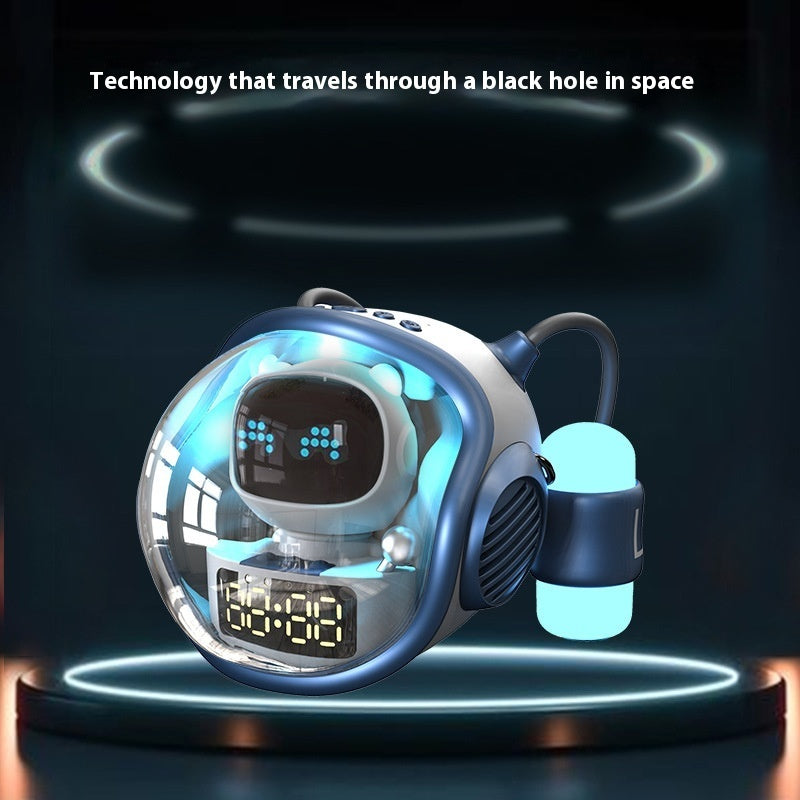 AI Voice Dialogue Bluetooth Speaker - Rhythm Ambience Light Subwoofer