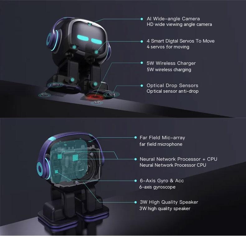 AI Robot Toy - Smart Interactive Pet for Kids | Voice Recognition & Emotional Learning
