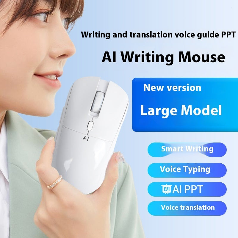 AI Bluetooth Mouse - Voice Input Writing Translation Wireless Mouse
