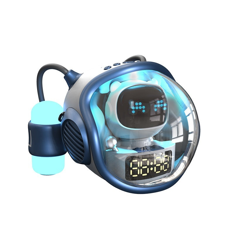 AI Voice Dialogue Bluetooth Speaker - Rhythm Ambience Light Subwoofer