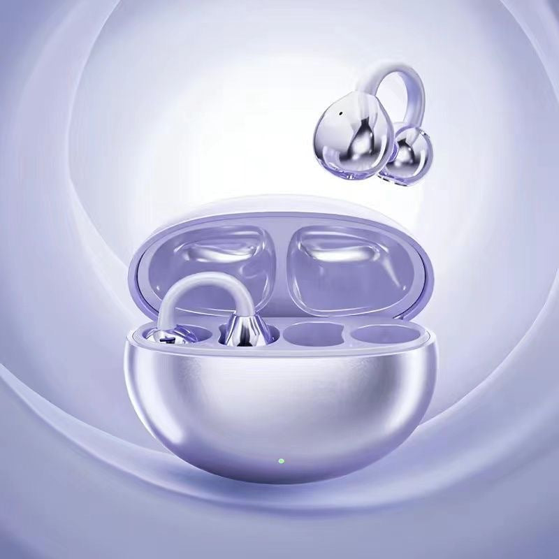 AI Translation Headset M91 - Clip-On Wireless Bluetooth Earpiece